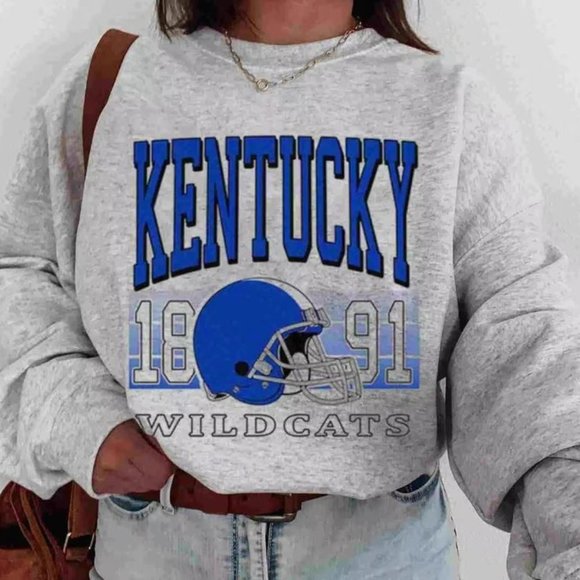 Kentucky Wildcats Basketball Sweatshirt UK Wildcats University of Kentucky Shirt - Picture 1 of 1